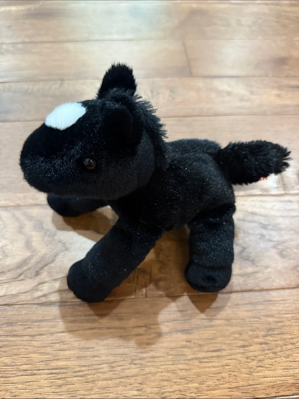 Aurora World Beau Horse - Soft Plush - Black and White Horse